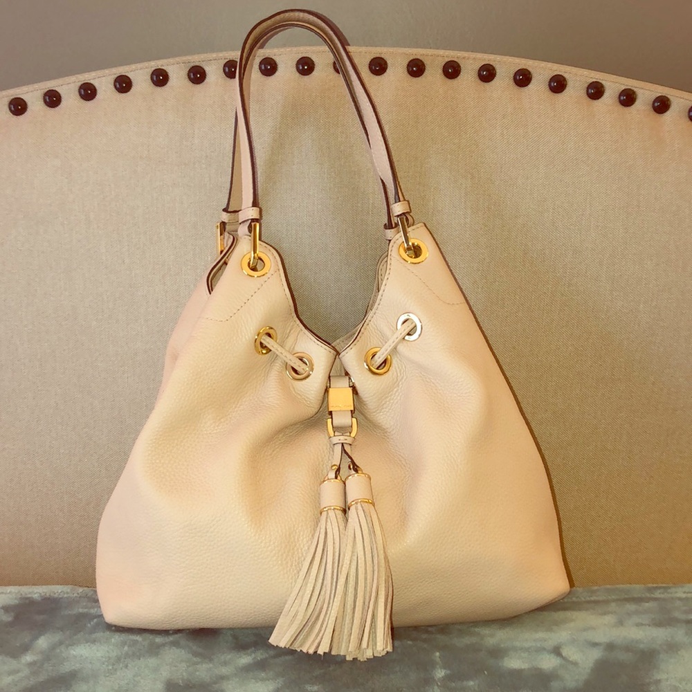 Michael Kors Pink Leather Shoulder Bag